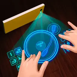 Hologram Real Simulator DJ